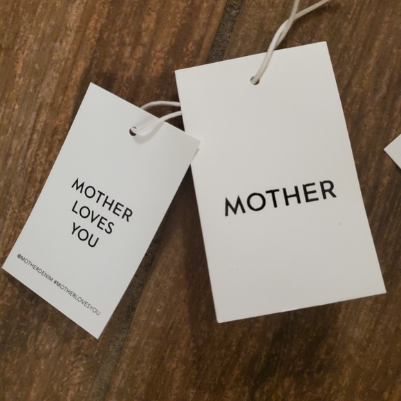 New MOTHER Holier Than Thou Denim Patch and Mother Tags. - Picture 4 of 9